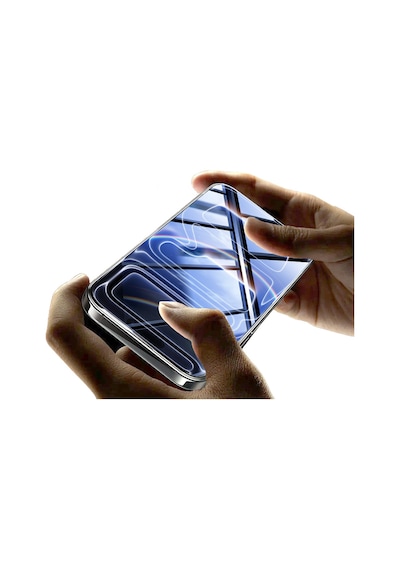 Apple Uyumlu   iPhone 17 Pro Mbfx 2.5d Oliv Hd Temperli Cam Ekran Koruyucu + Kolay Uygulama Aparatı - Şeffaf