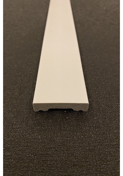 Boyanabilir Duvar Çıtası 4 Cm Poliüretan Düz Çıta Boyanabilir Çıta 7 Boy 16 Metre