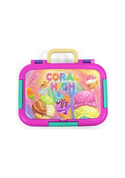 Coral High Kids Milka Dondurma Desenli Paslanmaz Çelik Beslenme Kabı 39154 Pembe - Lila