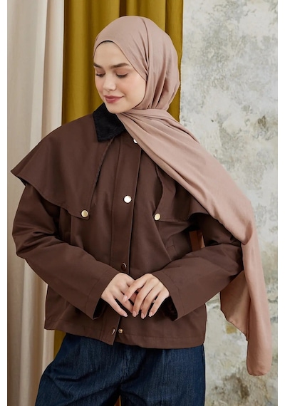 Deserto Fashion Modal Şal Düz Renk-3594 Çok Renkli