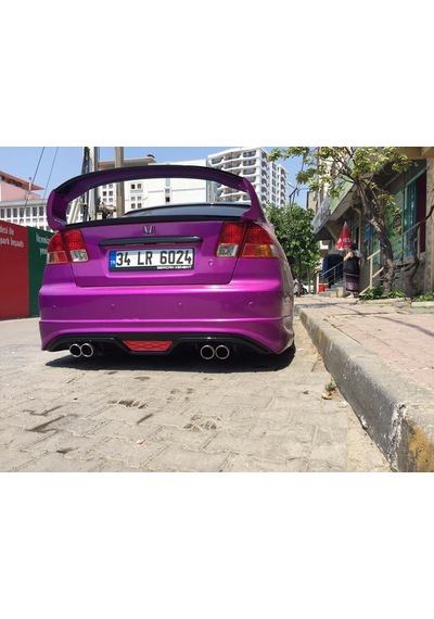 Honda Civic Vtec 2 Makyajlı Custom Difüzör (Plastik)