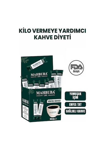 Mahbuba Life Hindiba Kahvesi Diyet Kahve 60 x 2 G