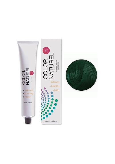 Color Naturel Kalıcı Saç Boyası 100 Ml Yeşil