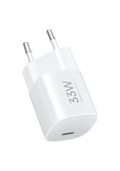 Xiaomi 33w Nano Power Adapter Usb-c Eu Küçük Ve Kompakt Hızlı Şarj Adaptörü Beyaz, Xiaomi 33w Nano Power Adapter Usb-c