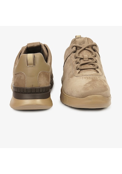 Greyder 17632 Erkek Vizon Hakiki Deri Sneaker Ayakkabı Vizon