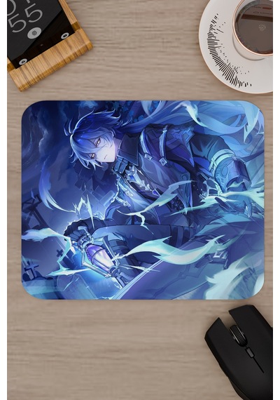 Flins Genshin Impact Anime Oyuncu V2 - 22x18 Gaming Mouse Pad Fare Altlığı