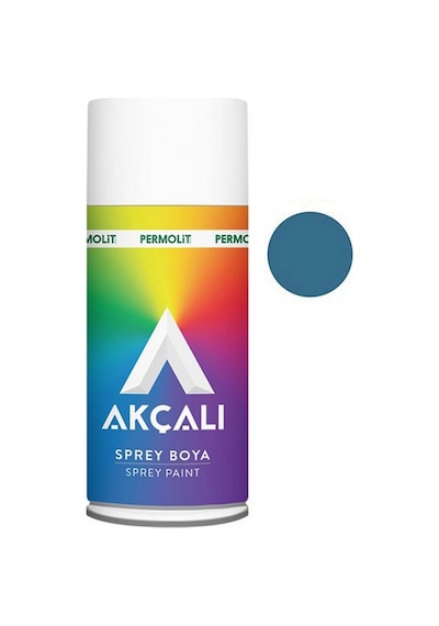 Akçalı Sprey Boya 400 ML 324 Boncuk  Mavi