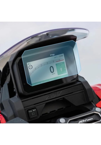 Honda Adv350 Ekran Koruyucu 5 İnç Nano 2025 Parlak Şeffaf ' Sadece Ekran Koruyucu