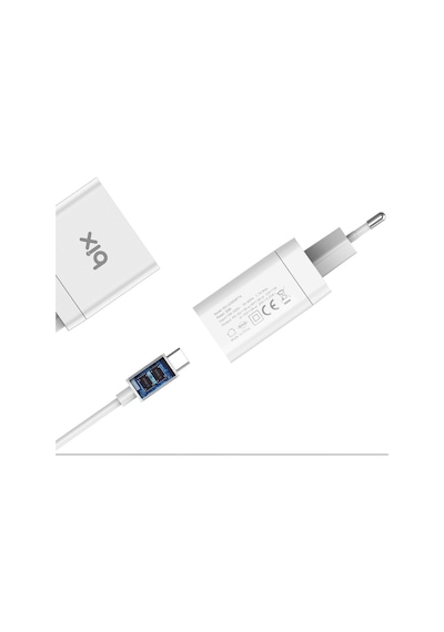 Bix Bx-Uc65Wfta 65W Pd Hızlı Şarj Adaptörü Ve E-Mark Çipli 2 Metr