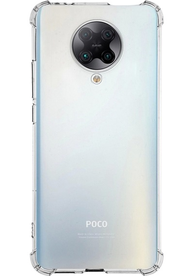 Xiaomi Poco F2 Pro Şeffaf Airbag Köşe Korumalı Antishock Silikon Kılıf