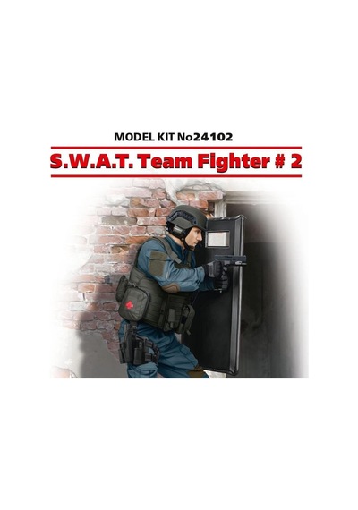 Icm 24102 1/24 Ölçek, S.w.a.t. Team Fighter 2-50284