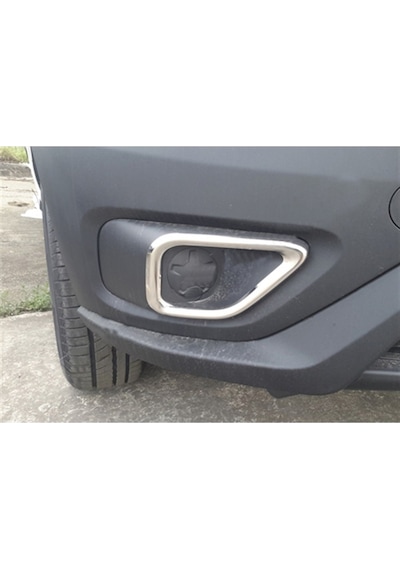 Db Chrome Fiat Doblo Sis Farı Çerçeve Nikelajı 2014 Sonrası 2  Par