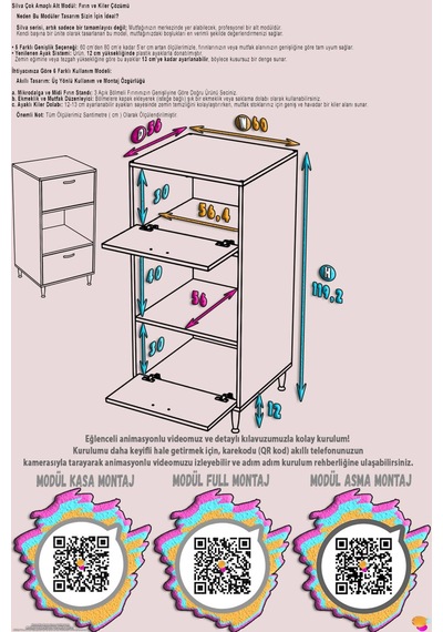 Defne Çok Amaçlı Mikrodalga Fırın Dolabı İki Kapaklı Mutfak Kiler Organizer Dolap Beyaz 60x119x56cm Defne Çok Amaçlı Mikrodalga Fırın Dolabı İki Kapaklı Mutfak Kiler Organizer Dolap Beyaz 60x119x56cm