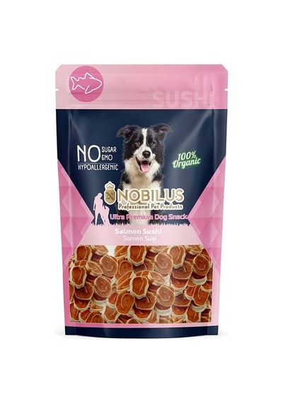 Nobılus Somonlu Suşi Köpek Ödül Maması 80gr