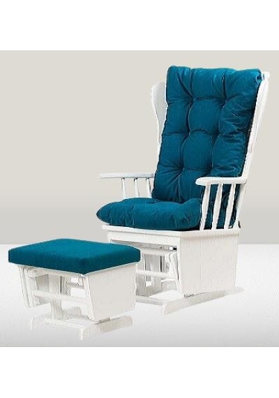 Sandalye Zus301 Model 90477 Mama Puflu Sallanan Ahşap Lake Beyaz Ayak El Yapım
