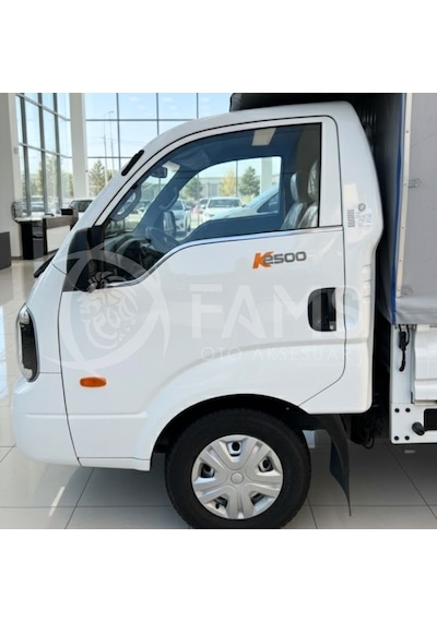 Kia Bongo Krom Cam Çıtası 2 Parça 2008+ Paslanmaz Çelik