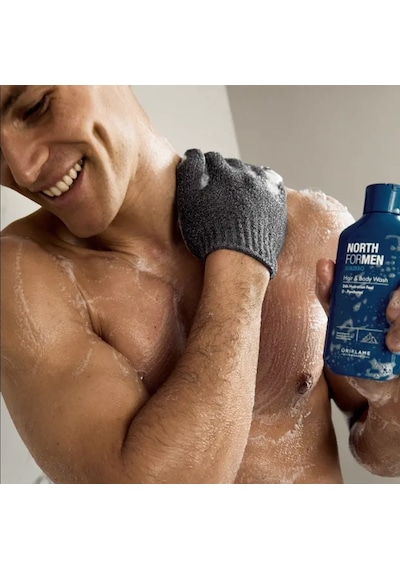 North For Men Subzero Saç Ve Vücut Şampuanı Tüm Saçlar
