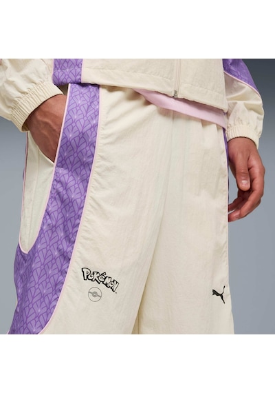 Puma X Pokémon Pumatech-x Erkek Geniş Kesim Eşofman Altı 634917 87 Beyaz