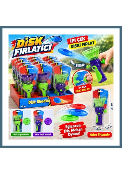 Agc Uygun Sepet 02135 Çek Fırlat Disk Shooter Adet  Agc