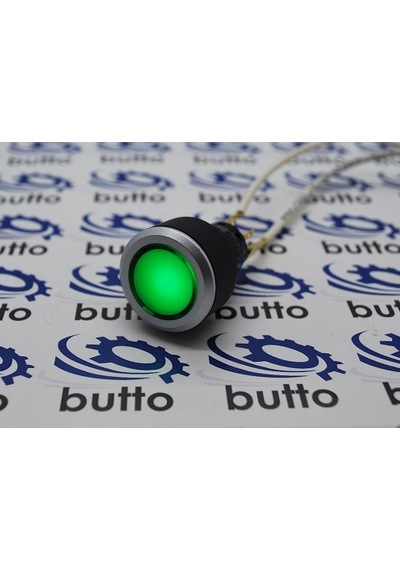 K16-g-272-gd 22mm Buton Yeşil