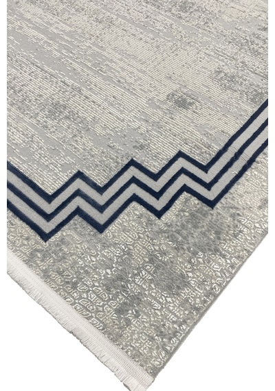 4m2-6m2 Bambu Tarz Modern Sık Dokuma Halı Salon Oturma Odası Mutfak Halısı Antialerjik Mavi 6304mavi