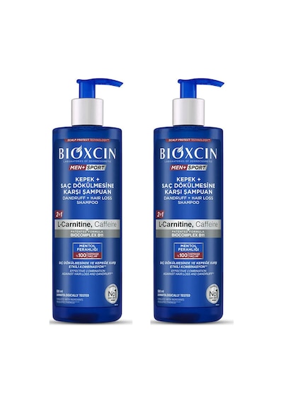 Bioxcin Men Sport Kepek Ve Saç Dökülmesine Karşı Şampuan 500 Ml 2 Adet
