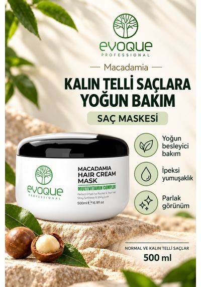 Macadamia Saç Maskesi 500 ML