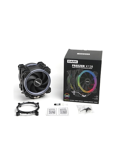 Dark Freezer X128. 2X12Cm Frgb Led'Li. Intel & Amd Uyumlu DKCCX128