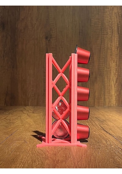 Nespresso Kapsül Kahve Organizer Pembe Siyah