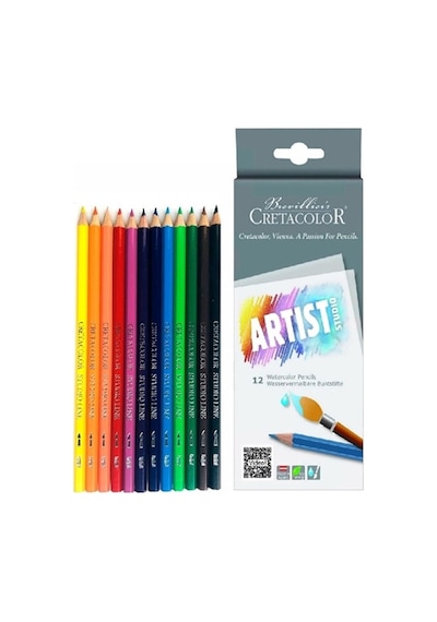Cretacolor Artist Studio Sulandırılabilir Kuru Boya Kalem Seti 12 Renk 28312 Diğer