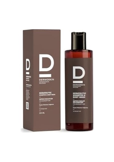 Keratolytic Shampoo & Body Wash 1 Paket 1 X 200 Ml 3 Paketi