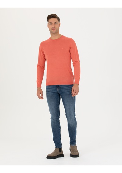 Pierre Cardin Erkek Somon Kazak /triko 50270054-vr047 Somon