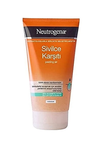 Neutrogena Sivilce Karşıtı Peeling Yüz Temizleme Jeli Salisilik Asitli Akneye Eğilimli Ciltler İçin Arındırıcı 150 Ml