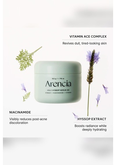 Arencia Holy Hyssop Serum 30 Nemlendirici Gece Maskesi Serumu 50gr