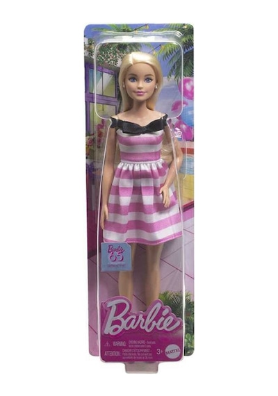 Barbie 65.yıl Özel Pembe Elbiseli Bebek