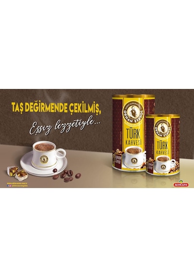 Orhan Efendi Türk Kahvesi Teneke 500 G