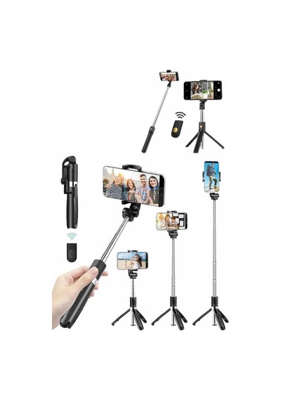 Cep Telefonu Tripod Standı Manyetik Selfie Sopa Bluetooth Uzaktan Kumandalı Çok Renkli 58086970