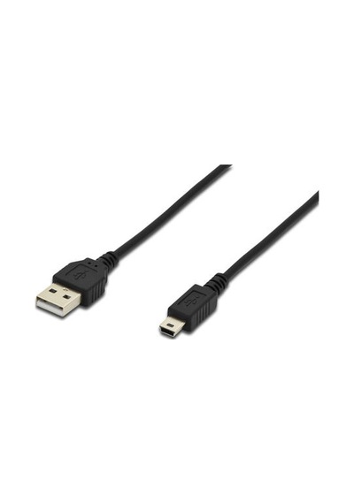 Digitus Ak-300130-018-s 1.8 Mt Usb 2.0 To Mini Usb 5 Pin Erkek-erkek Awg28 Ul Usb 2.0 Kablo