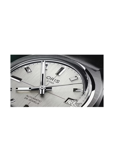 Oris Heritage Star Edition 35 Mm Otomatik Saat 01 733 7813 4151-s Gri