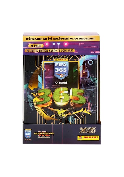 Fıfa 365 Adrenalyn Xl 2025 Tin Box Tcg Metal Kutu Futbolcu Kartları Set
