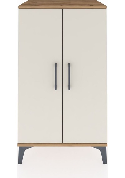 Hyperion Komodin 2 Kapaklı 60x44x106 Çam-aytaşı Çam