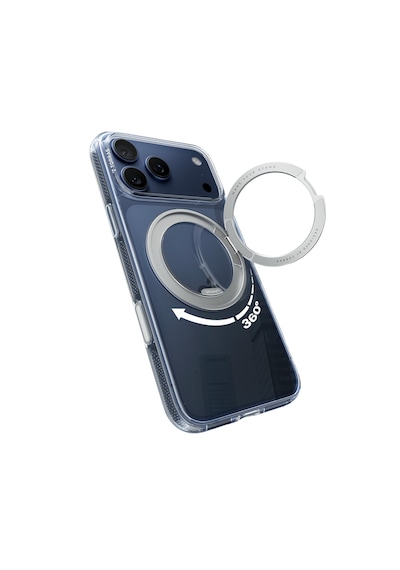 Torras Apple iPhone 17 Pro / 18 Pro Uyumlu O Stand R Fitness Serisi Magsafe Kılıf Şeffaf