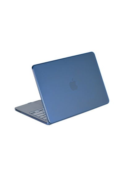 Uryport Apple Uyumlu Macbook Neo Şeffaf Macbook Kapak - Mavi
