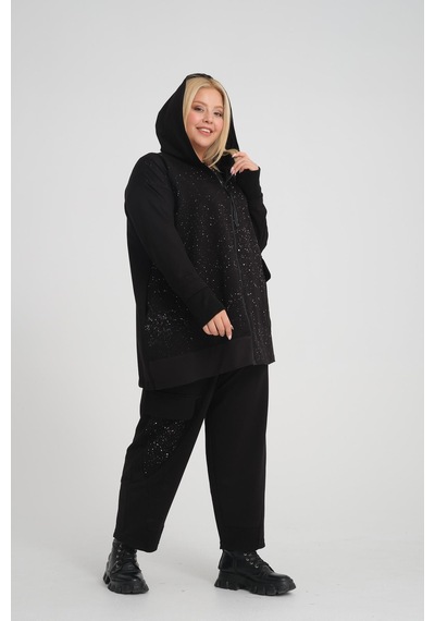 Zedd Plus 24602 Ceket Siyah
