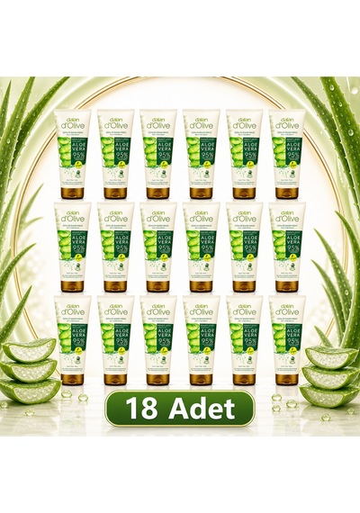Dalan Aloe Vera Bakım Tüp Kremi 250 Ml - 18'li Set