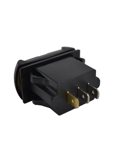 12v 24v Dc Voltmetre Çift Ekran Akü+cihaz Aux Dikdörtgen
