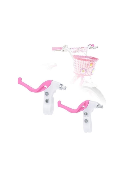 Bisiklet Fren Kolu- E0068 Pembe Full Plastik Çocuk Bisikleti Pembe Renk Sağ Sol Fren Kolu