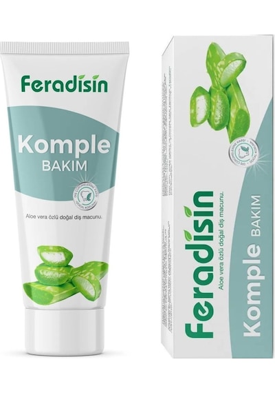 Doğal Aloevera Özlü Florürsüz Beyazlatıcı Ve Koruyucu Diş Macunu 90 Gr - Gimdes Helal Sertifikalı