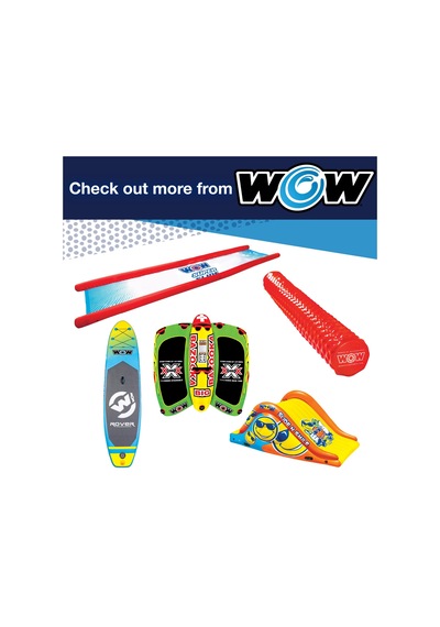 Wow World Of Watersports 3k 18,3 M Yüzen Köpük Şamandıralı Çekme Halatı 1 2 Veya 3 Kişilik Çekme Halatı Tekne İçin 17-3030