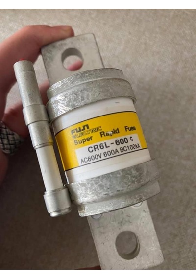 Fuji Cr6l-600 Ultra Rapid Sigorta 600v 600a Bc100ka - Hızlı Sigorta